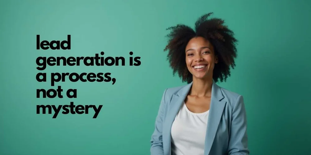 Lead generation is a process, not a mystery